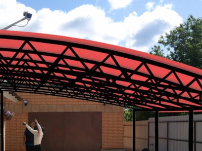 направи си сам балдахин в страната