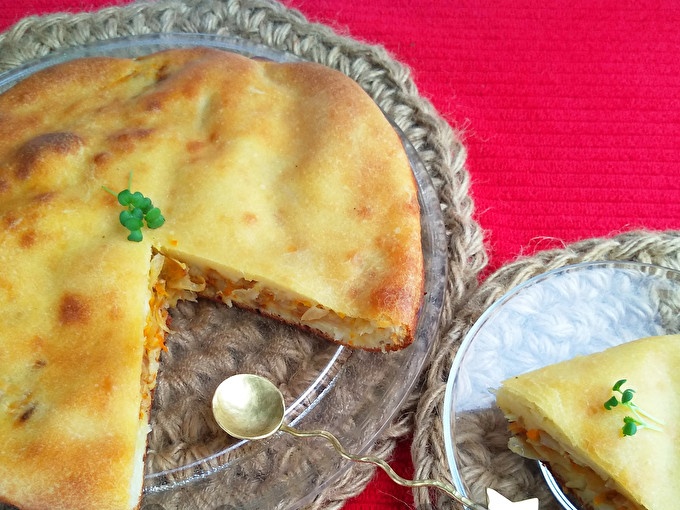 мързелив пай за зеле