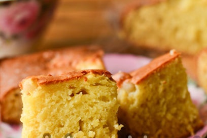 шарлотка с ябълки на кефир