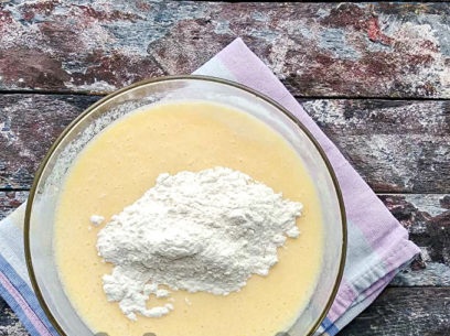 suberkite miltus su kepimo milteliais