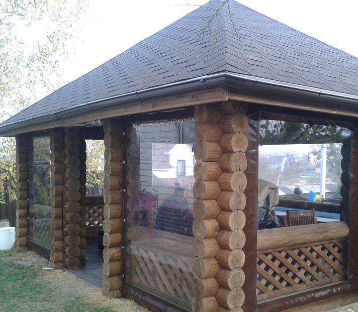 остъклени беседки