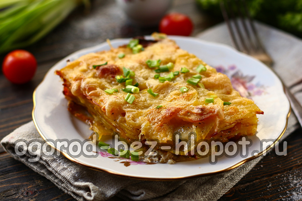 Oven Dauphine potatoes