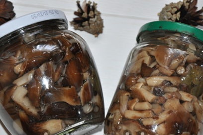 pickled mushrooms