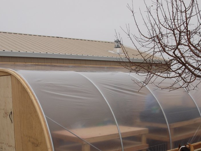 навес на парникови