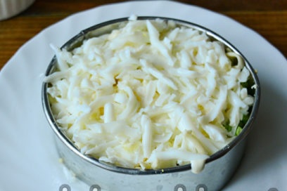 слой яйчен белтък