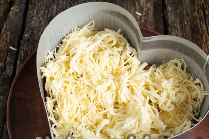 một lớp phô mai bào