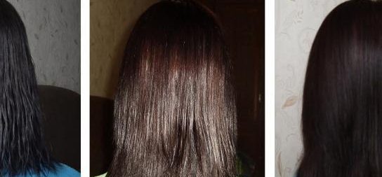 Resultater af applikation af tinktur