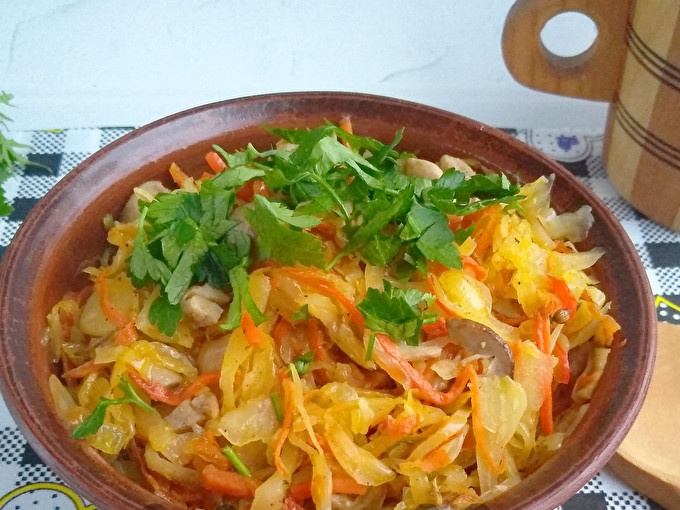 плънка за пайове със зеле