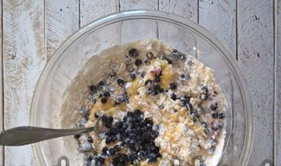 добавете замразени плодове