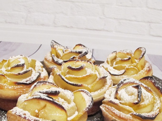 rožės iš obuolių