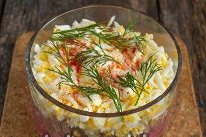 Salad Serbia đã sẵn sàng