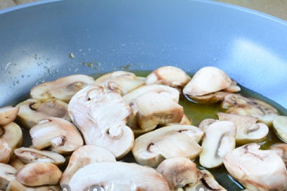 запържете гъбите