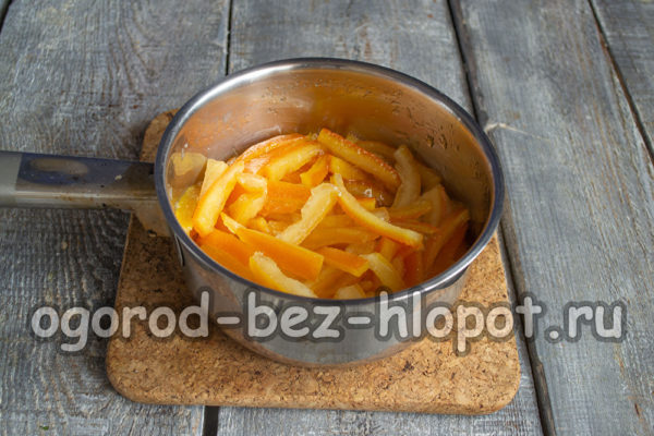 гответе, докато течността се изпари