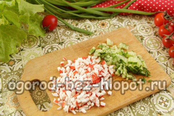 котлети от раци и краставици