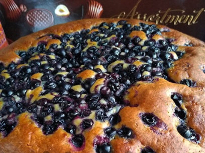 шарлота със касис е готова