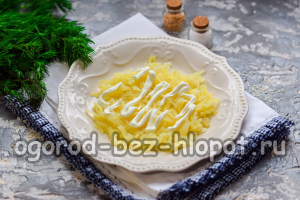 слой от картофи