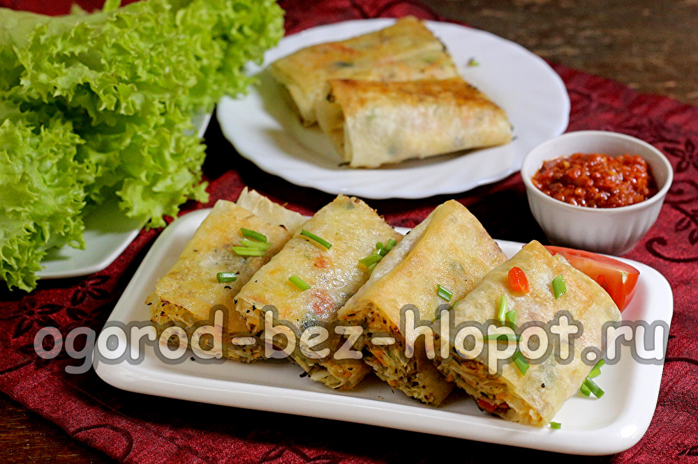предястие от лаваша 