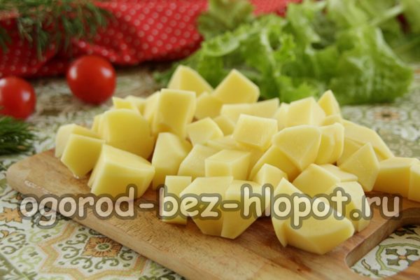 нарязани картофи