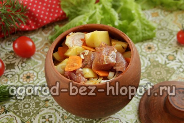 сложете в саксия