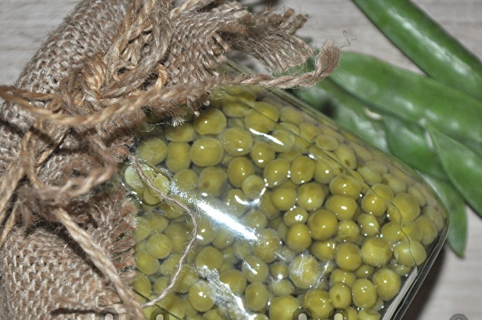 peas without sterilization