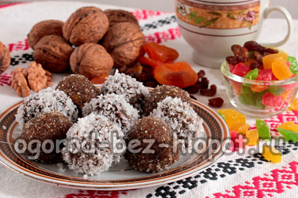 sušené ovocné sladkosti