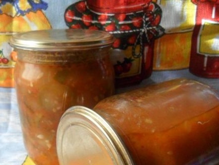 vegetable salad for the winter