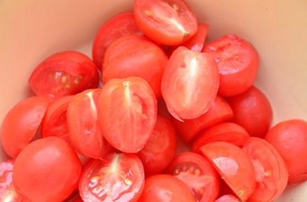 Gesneden Tomaten