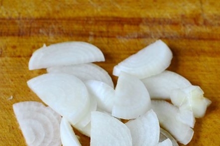 нарязан лук