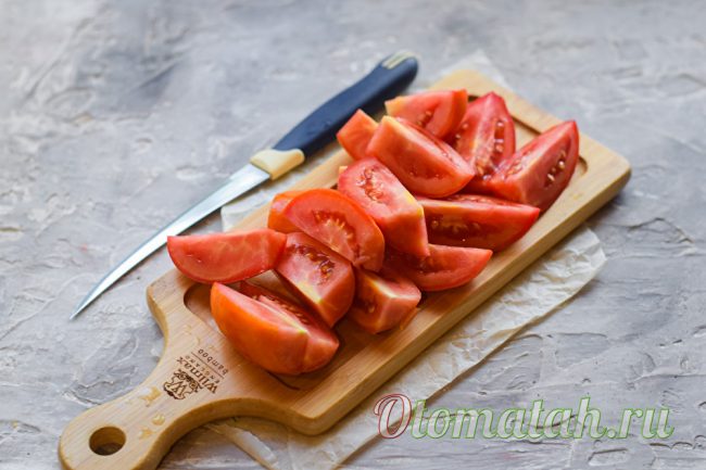 Sliced ​​Tomatoes