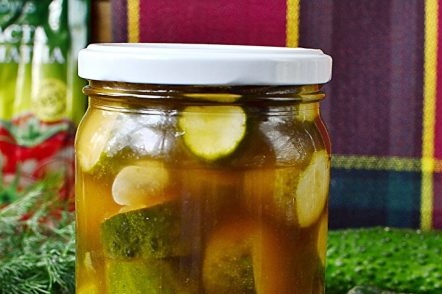 ingemaakte komkommers