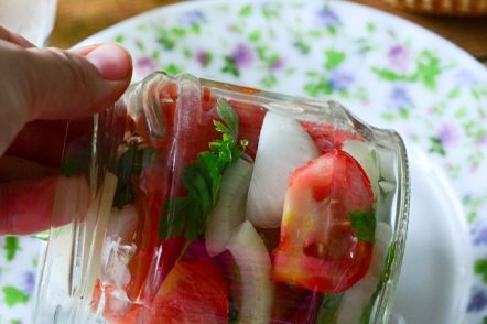 Напълнете буркана