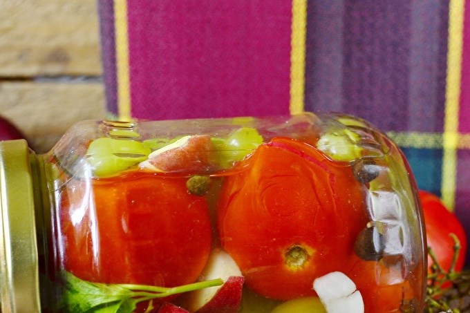 Различни домати с грозде