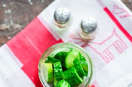 краставици в банката