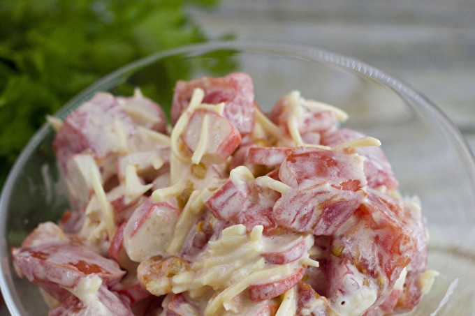 Crab salad