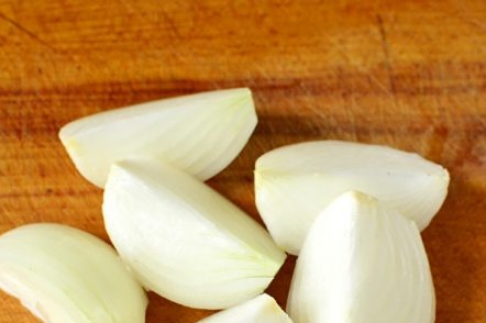 нарязан лук