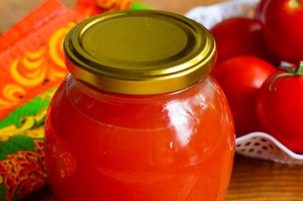 буркан с доматен сок