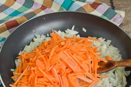 добавяне на моркови