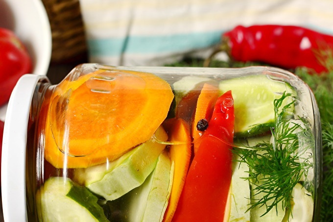 Assortiment de cogombre