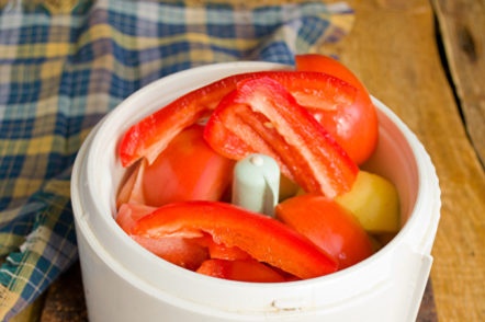 Нарязвайте пипер