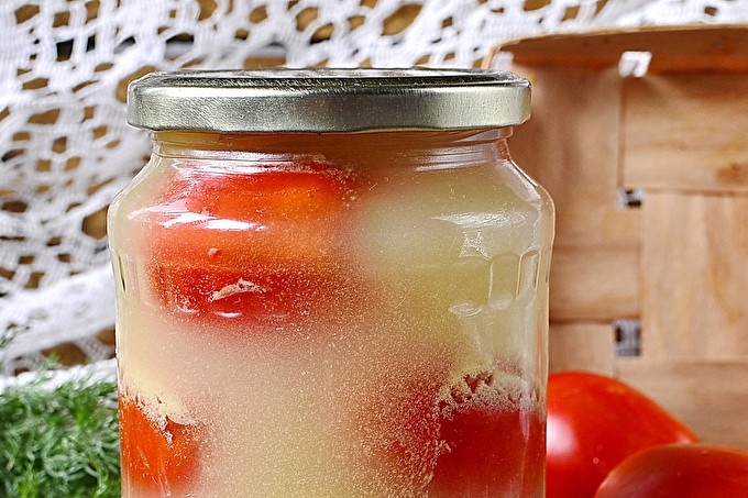 домати под снега