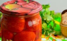 tomatoes under the snow