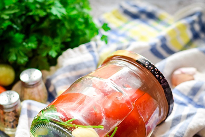 طماطم بقدونس