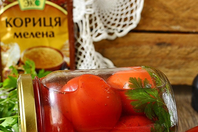 الطماطم مع القرفة