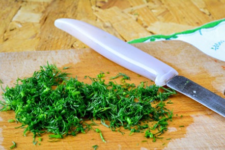 chopped dill