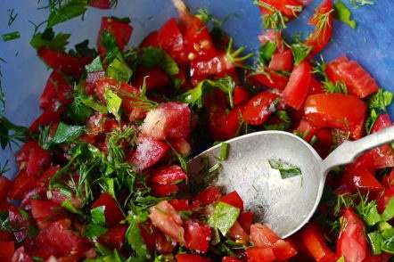 подправете сместа