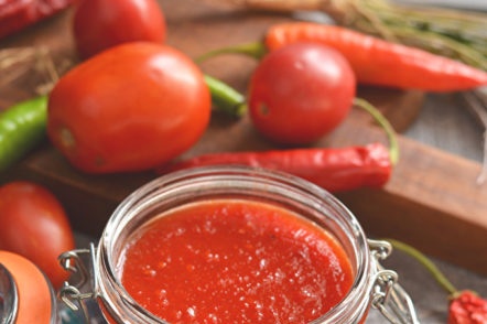 буркан с доматен сос