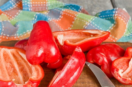 Нарязвайте чушка