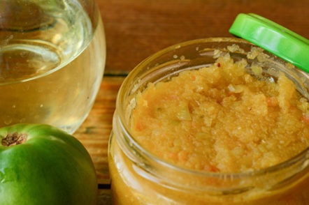 groene tomatenkaviaar