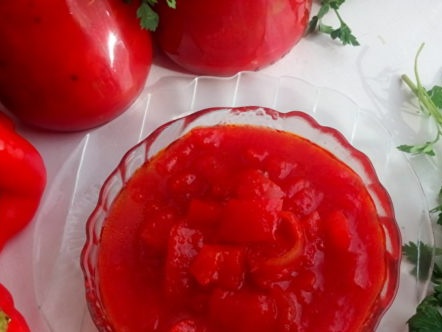 vegetable lecho for the winter