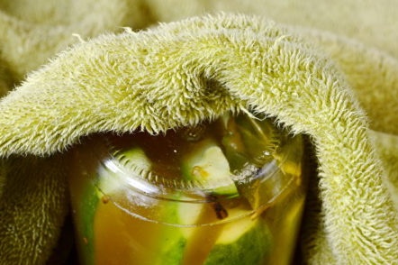 охладете готовата заготовка